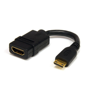 STARTECH CONSIG CABLE ADAPTADOR HDMI DE ALTA CABL VELOCIDAD 12CM HDMI MINI HDMI .