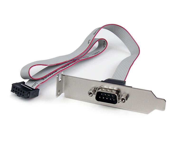 STARTECH CONSIG ADAPTADOR 40CM HEADER CABL SERIAL DB9 IDC10 PERFIL BAJO