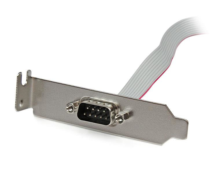 STARTECH CONSIG ADAPTADOR 40CM HEADER CABL SERIAL DB9 IDC10 PERFIL BAJO