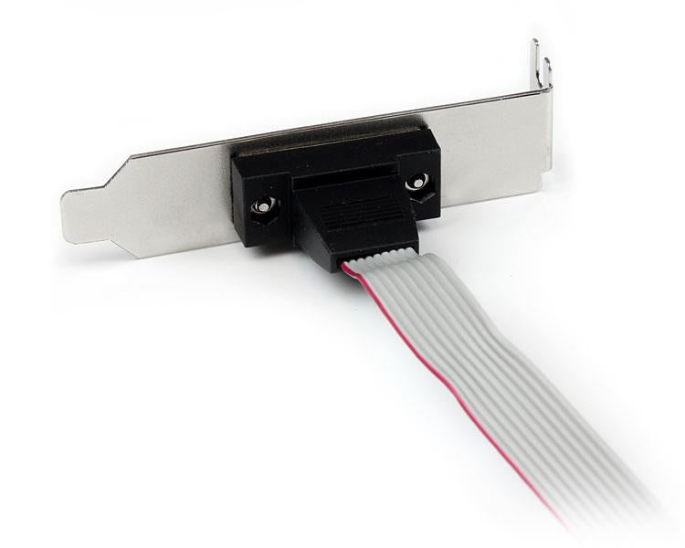 STARTECH CONSIG ADAPTADOR 40CM HEADER CABL SERIAL DB9 IDC10 PERFIL BAJO