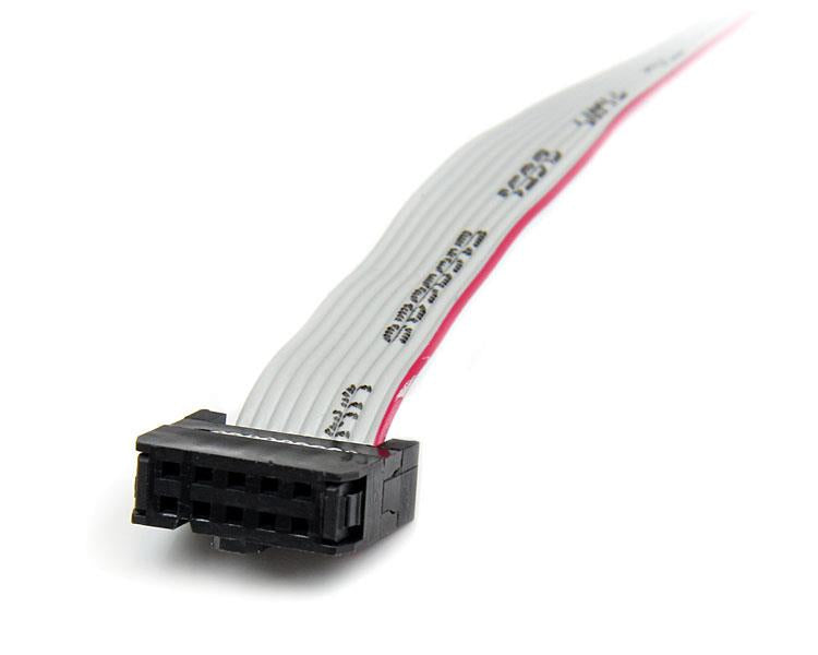 STARTECH CONSIG ADAPTADOR 40CM HEADER CABL SERIAL DB9 IDC10 PERFIL BAJO