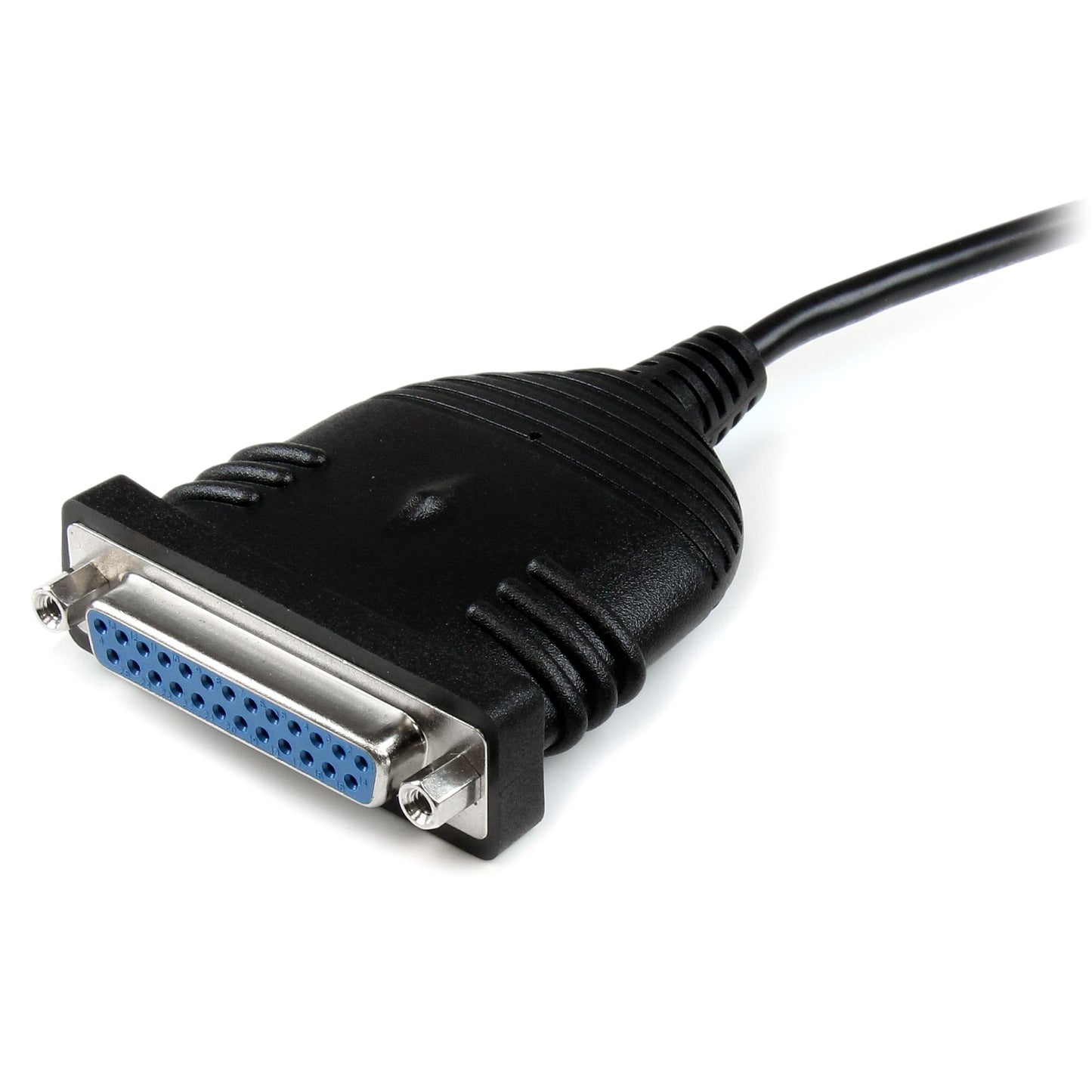 Cable de 1.8m adaptador de STARTECH impresora paralelo DB25 a USB A, color negro