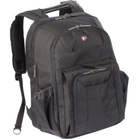 Mochila BackPack 15.6 Traveler Negra para Laptop 16.6, Tipo Corporativo