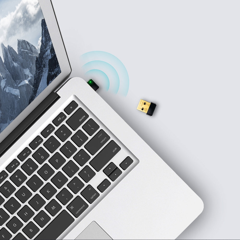 Adaptador de Red TP-Link USB TL-WN725N, Inalámbrico, 2.4 - 2.4835GHz