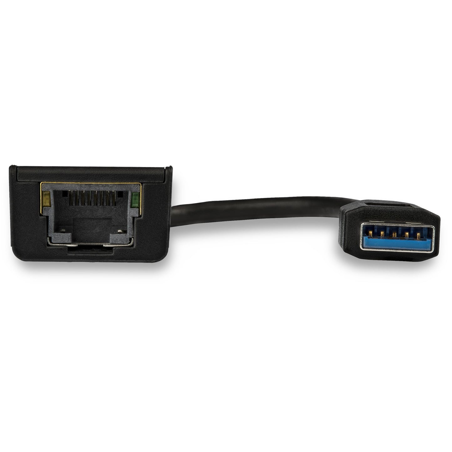 Adaptador Tarjeta STARTECH de Red Externa NIC USB 3.0 tipo a , 1 Puerto Gigabit Ethernet 1Gbps RJ45 USBA Negro
