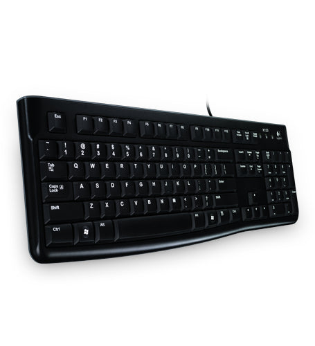 920-004422 Teclado Logitech K120, USB, Alámbrico, Negro (Español)