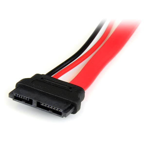 STARTECH CONSIG CABLE 15CM ADAPTADOR SLIM LINE CABL SATA A SATA CON CORRIENTE .