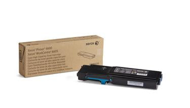 XEROX SUPP A3 COL TONER CYAN ALTA CAPACIDAD PHASETONR 6600/WC 6605 6.000 IMPRESIONES