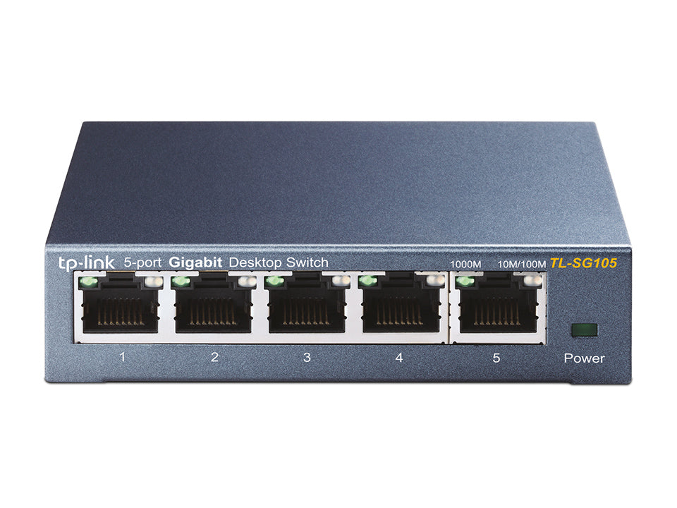 TP-LINK SWITCH DE ESCRITORIO CON PERP 5PTOS GIGABIT SIN ADMINISTRACION
