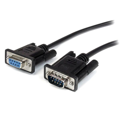 STARTECH CONSIG CABLE 1M EXTENSION SERIAL CABL RS232 DIRECTO EGA DB9 MACHO HEMB.A