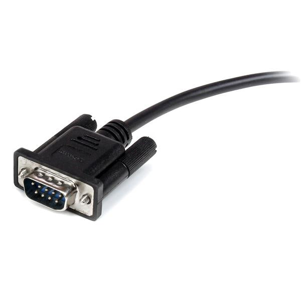 STARTECH CONSIG CABLE 1M EXTENSION SERIAL CABL RS232 DIRECTO EGA DB9 MACHO HEMB.A