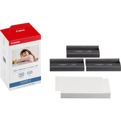 CANON CARTUCHO DE TINTA COLOR/PAPEL INK KP-108IN .