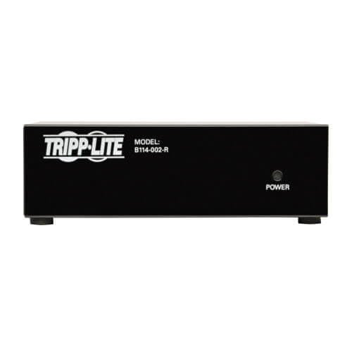TRIPPLITE CONSIG. DIVISOR DE VIDEO VGA 2 PUERTOS PERP 350MHZ C/ REFORZADOR DE SENAL