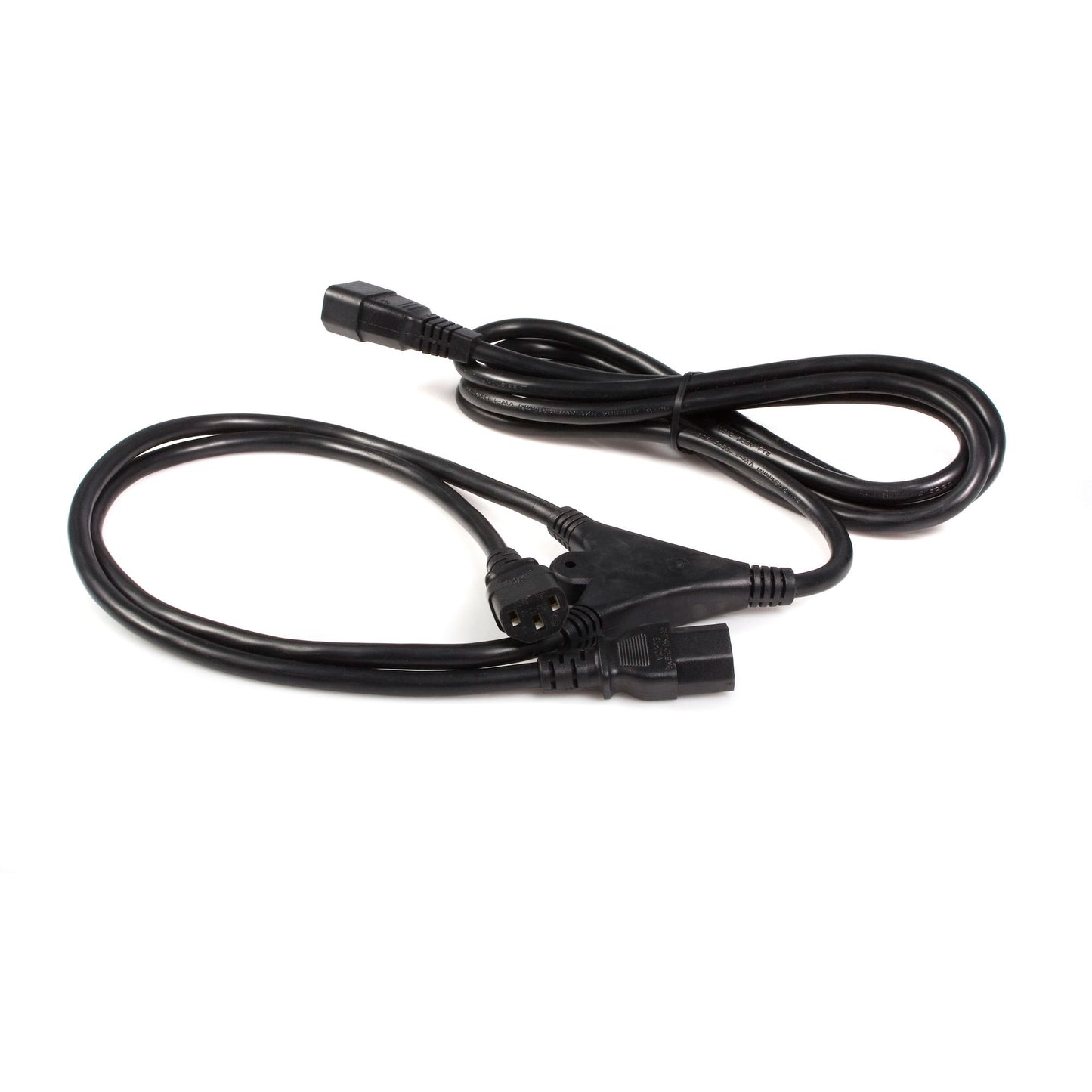 Cable de Poder StarTech.com PXT100Y, C14 Macho - 2x C13 Hembra, 3 Metros, Negro