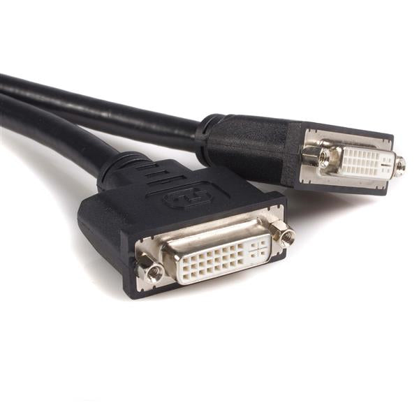 STARTECH CONSIG CABLE DMS 59 LFH 59 MACHO CABL A DOS DVI-I HEMBRA 8 .