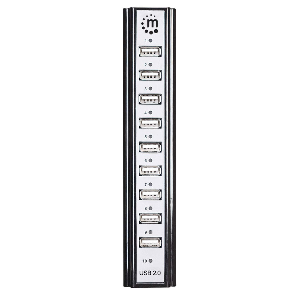 INTRACOM HUB USB V2.0 10 PTOS CON FUENTEPERP .