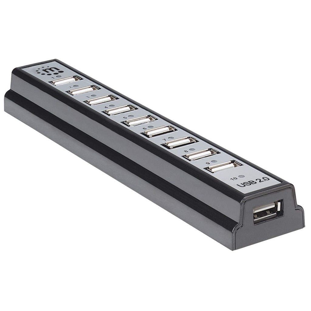 INTRACOM HUB USB V2.0 10 PTOS CON FUENTEPERP .