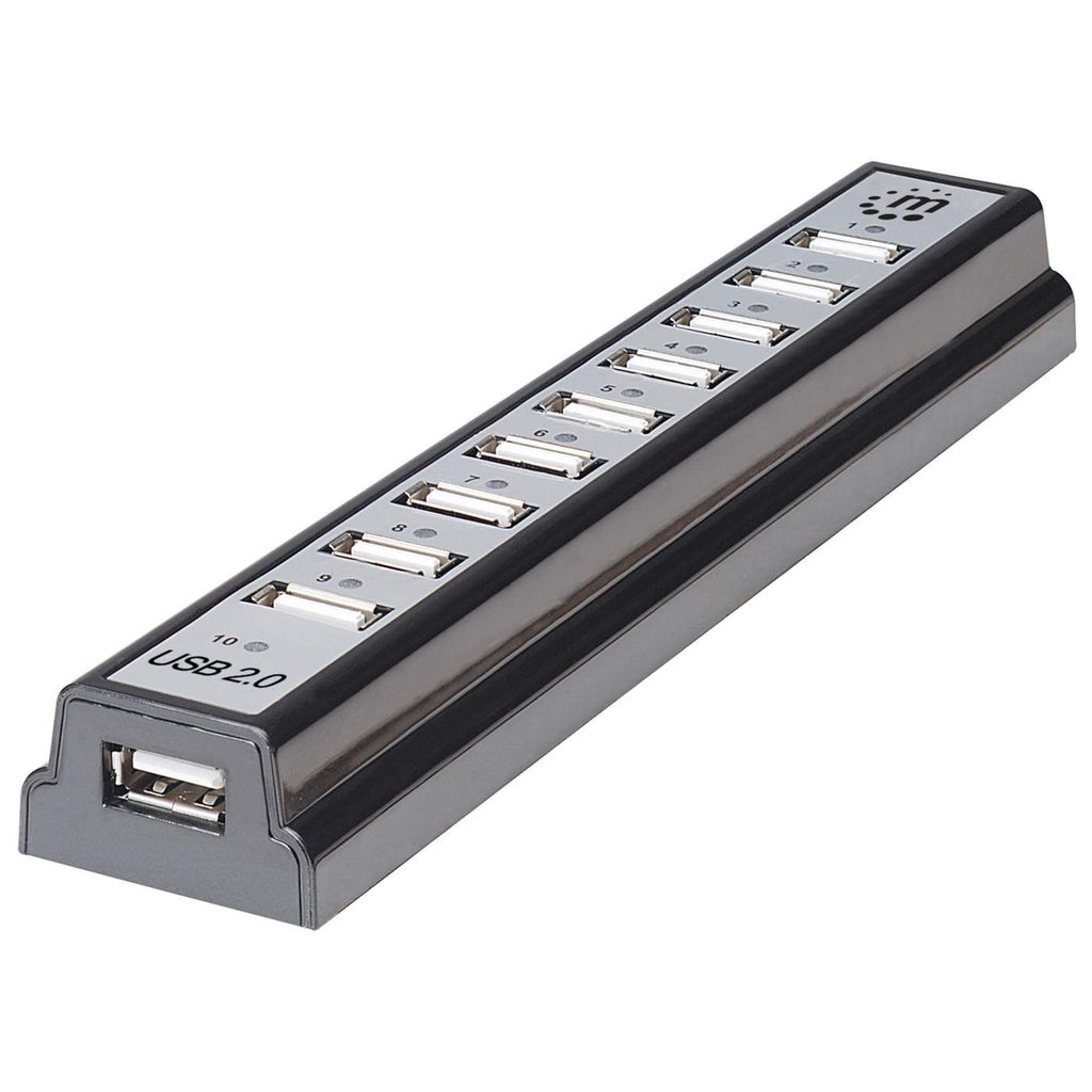 INTRACOM HUB USB V2.0 10 PTOS CON FUENTEPERP .