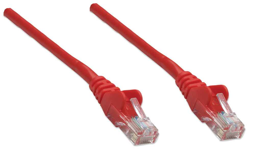 CABLE DE RED PATCH CAT5E CABL RJ45 1.0M ROJO
