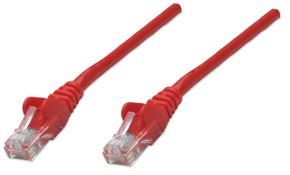 CABLE DE RED PATCH CAT5E CABL RJ45 1.0M ROJO