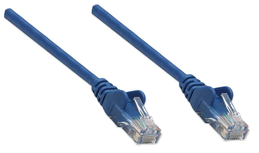 IC INTRACOM CABLE DE RED PATCH CAT5E CABL RJ45 3.0M AZUL