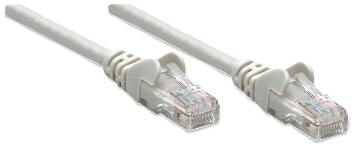 IC INTRACOM CABLE DE RED PATCH CAT6 CABL RJ45 7.6M GRIS