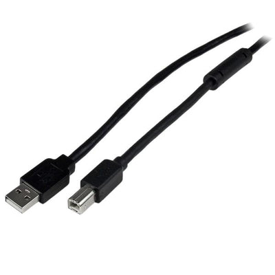 STARTECH CONSIG CABLE 20M METROS USB B MACHO A ADAP USB A MACHO ACTIVO IMPRESORA