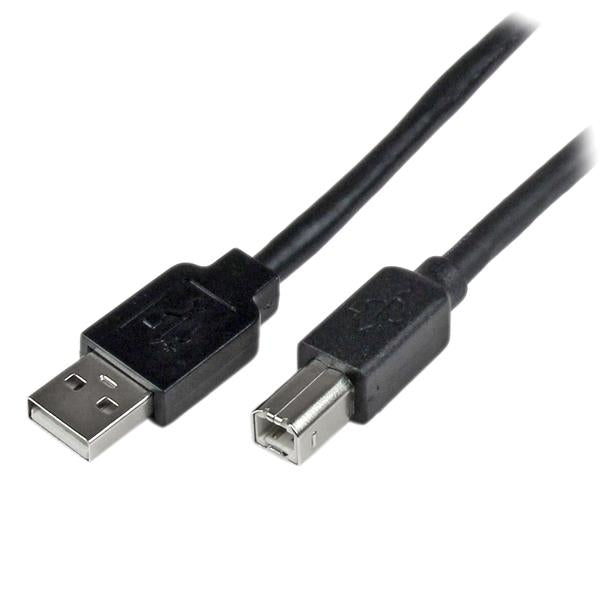 STARTECH CONSIG CABLE 20M METROS USB B MACHO A ADAP USB A MACHO ACTIVO IMPRESORA