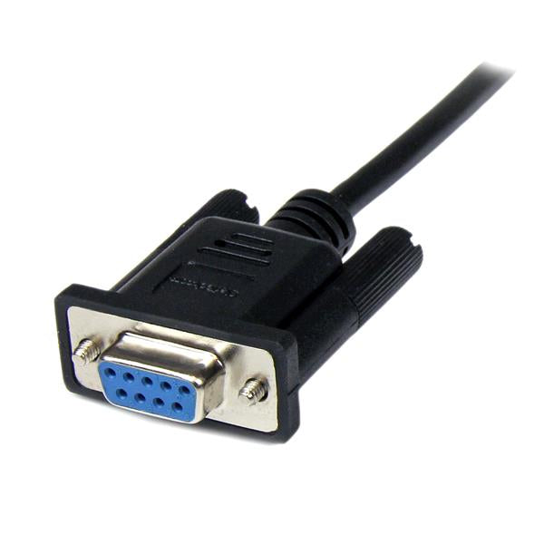 STARTECH CONSIG CABLE 1M MODEM NULO CABL NULL SERIAL DB9 HEMBRA A MACHO .