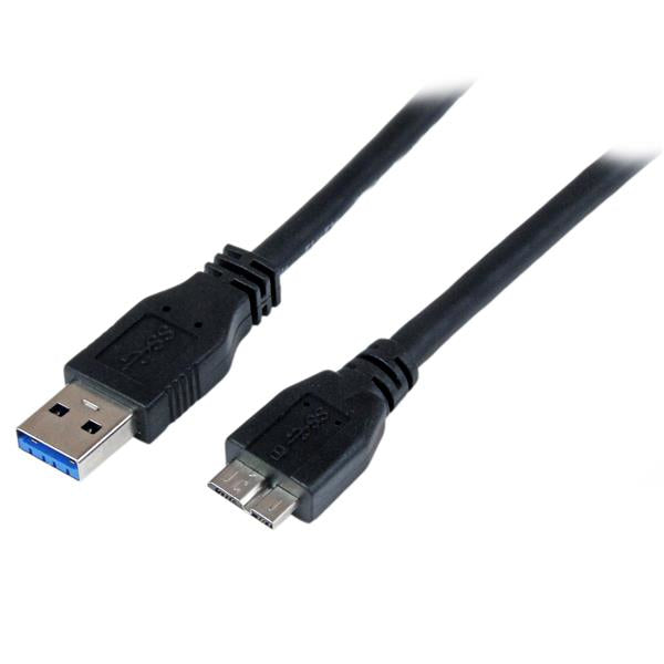 STARTECH CONSIG CABLE 1M USB 3.0 MICRO USB B A ADAP USB A M A M CERTIFICADO SS .