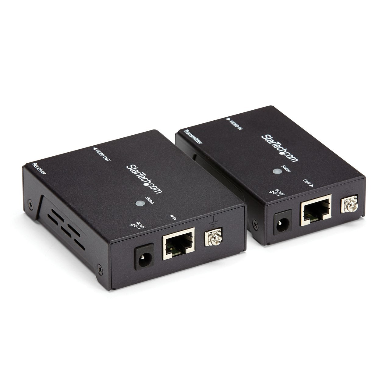 StarTech Juego Kit Extensor HDMI por Cable Ethernet UTP Cat5, Cat6, RJ45 Adaptador POC Power over Cable, Con 1 Dispositivo de Entrada y 1 Dispositivo de Salida