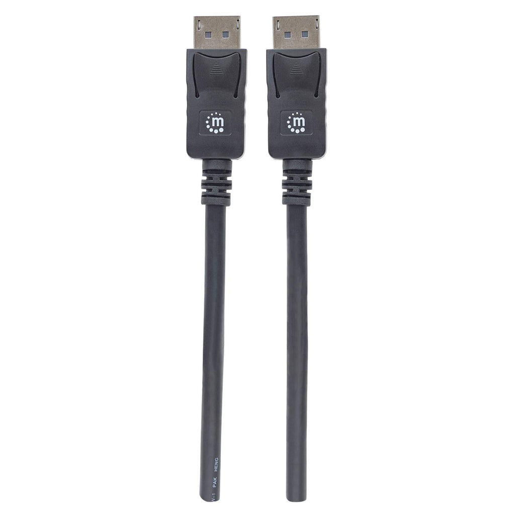 Cable Manhattan 393799 DisplayPort 1.1 Macho - DisplayPort Macho, 1080p, 2 Metros, Negro