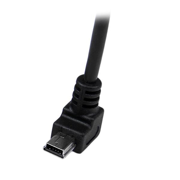 STARTECH CONSIG CABLE 2M MINI USB B A USB A ADAP ACODADO HACIA ABAJO ADAPTADOR