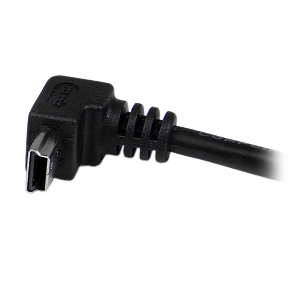 STARTECH CONSIG CABLE 2M MINI USB B A USB A ADAP ACODADO HACIA ABAJO ADAPTADOR