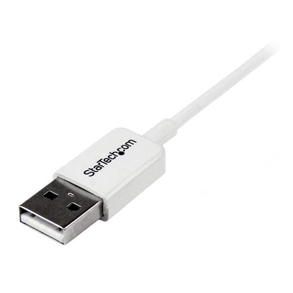 STARTECH CONSIG CABLE 2M MICRO USB B A USB A ADAP ADAPTADOR BLANCO TELEFONO .