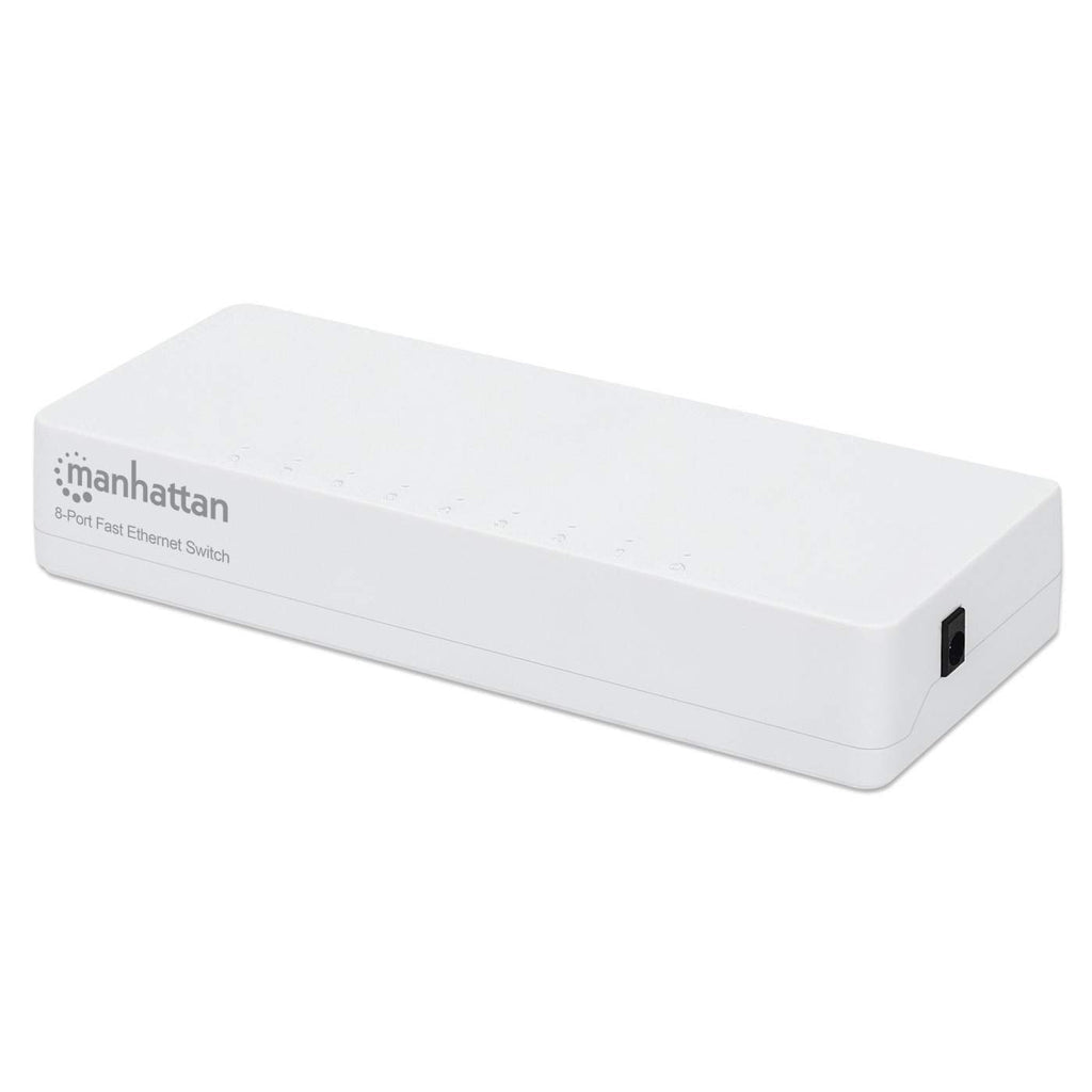 INTRACOM SWITCH 8 PUERTOS FASTETHERNET PERP 10/100 ESCRITORIO BLANCO