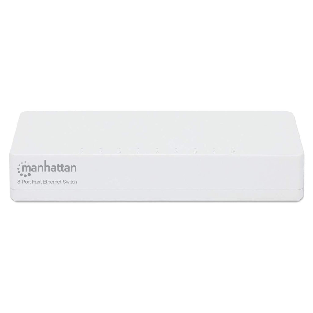 INTRACOM SWITCH 8 PUERTOS FASTETHERNET PERP 10/100 ESCRITORIO BLANCO