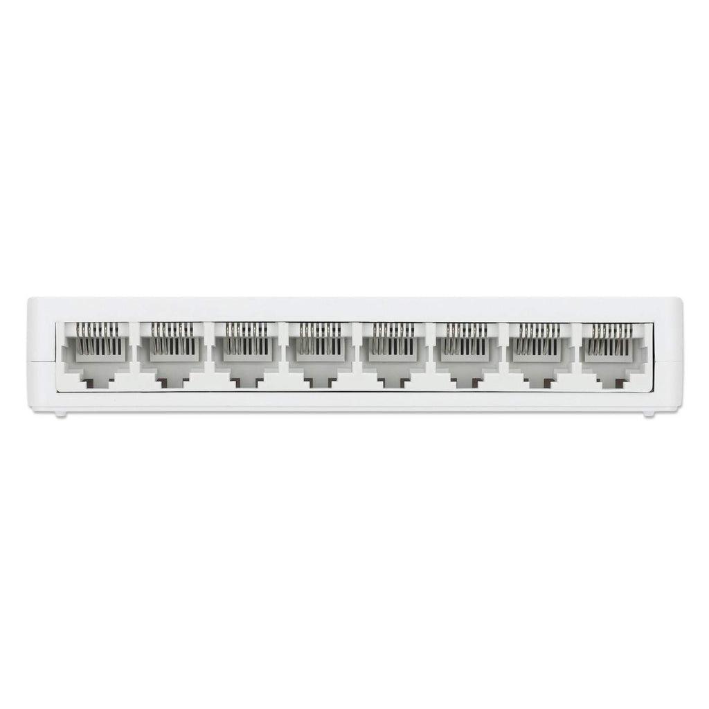 INTRACOM SWITCH 8 PUERTOS FASTETHERNET PERP 10/100 ESCRITORIO BLANCO