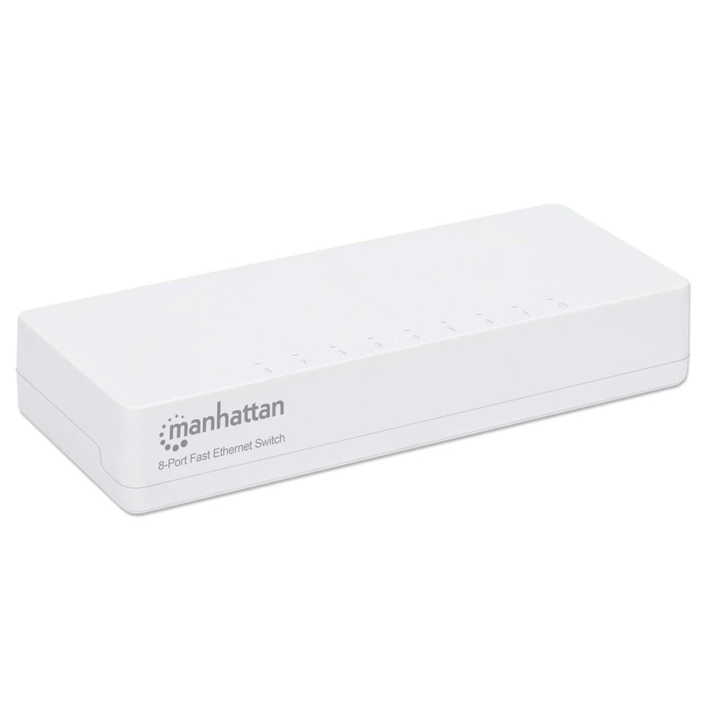 INTRACOM SWITCH 8 PUERTOS FASTETHERNET PERP 10/100 ESCRITORIO BLANCO
