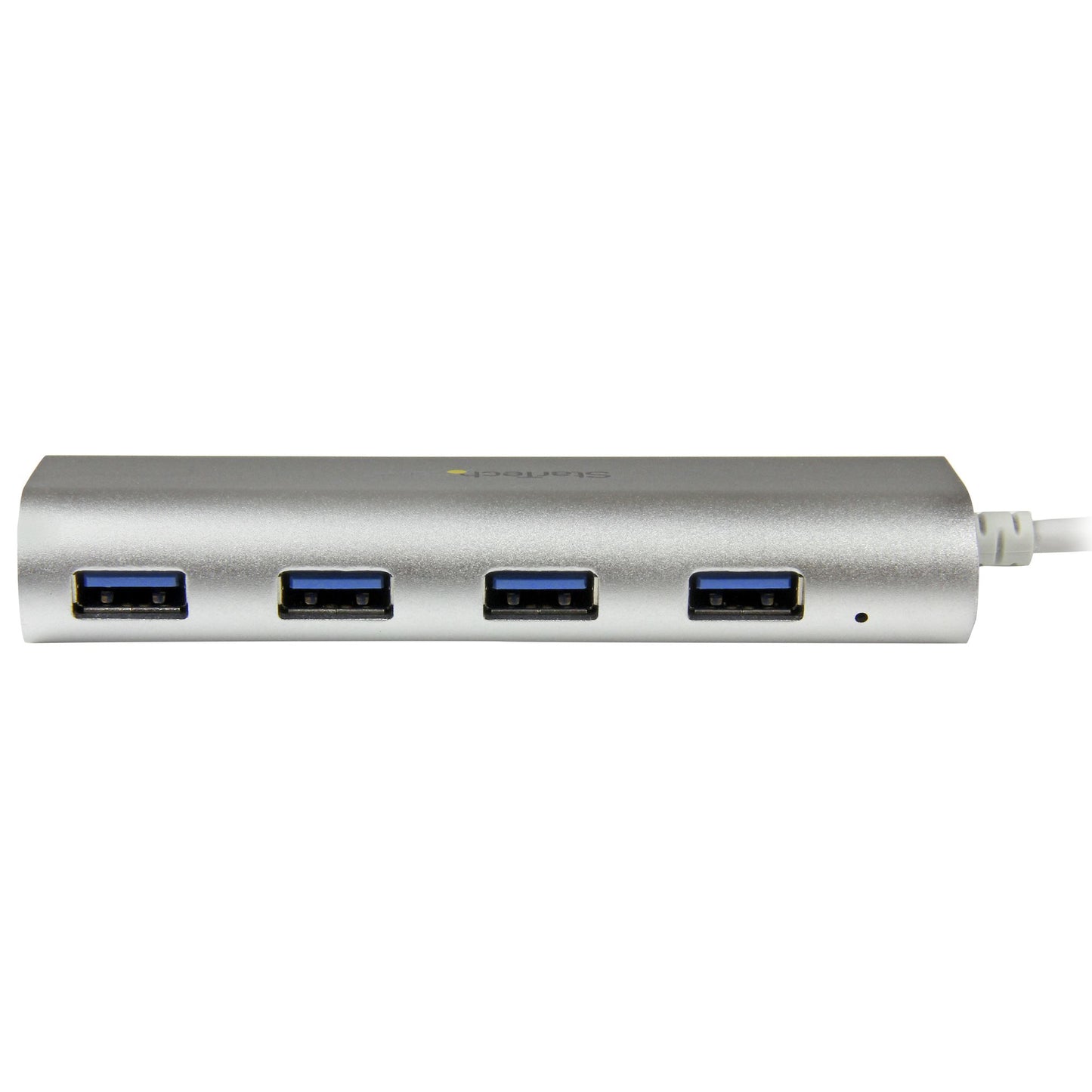 Concentrador Portátil USB 3.0 STARTECH de 4 Puertos - 5Gbps - Hub con Cable Incorporado - 4 puertos