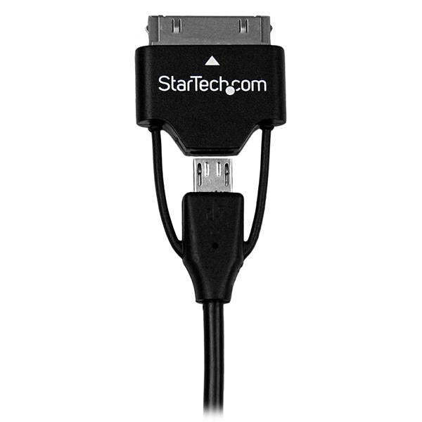 STARTECH CONSIG CABLE USB 65CM COMBO CARGADOR ADAP MICRO USB SAMSUNG GALAXY TAB .