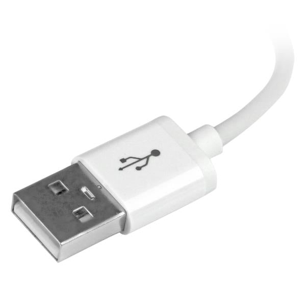 STARTECH CONSIG CABLE 15CM LIGHTNING APPLE A CABL USB BLANCO PARA IPHONE