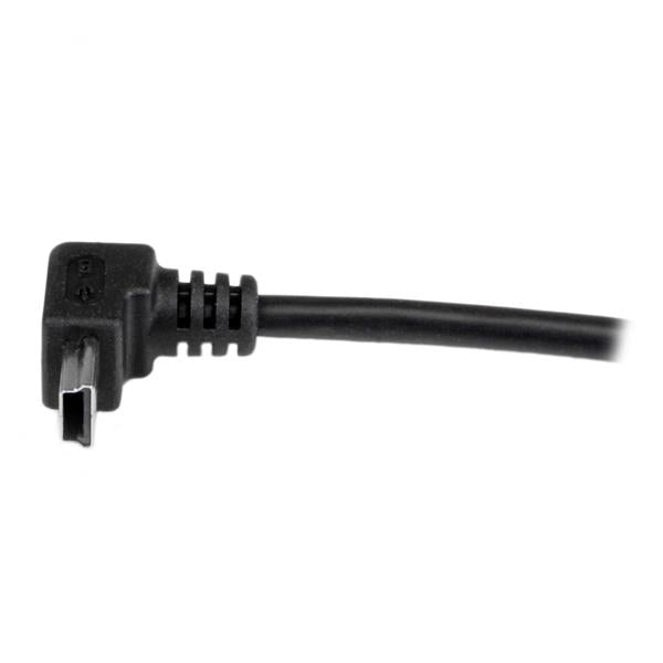 STARTECH CONSIG CABLE 1M MINI USB B A USB A ADAP ACODADO HACIA ARRIBA ADAPTADOR .