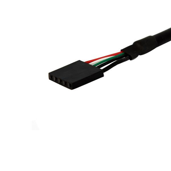 STARTECH CONSIG CABLE 91CM USB 2.0 MONTAJE EN ADAP PANEL MACHO IDC5 A HEMBRA USBA