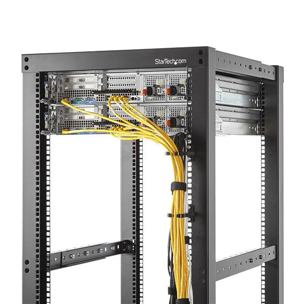 STARTECH CONSIG ANILLA PASACABLES EN D RACK 1U ACCS VERTICAL GUIACABLES 4.5X10CM