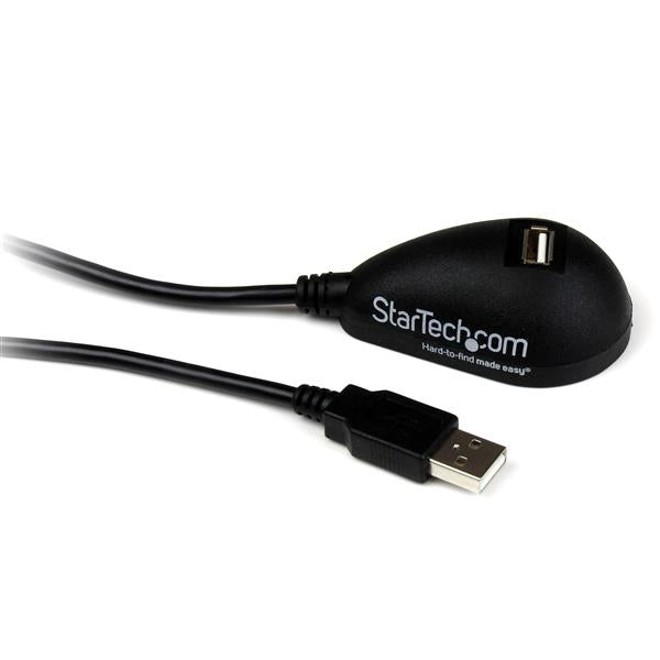 STARTECH CONSIG CABLE 1.5M EXTENSION ALARGADOR ADAP USB 2.0 DE ESCRITORIO MACHO .