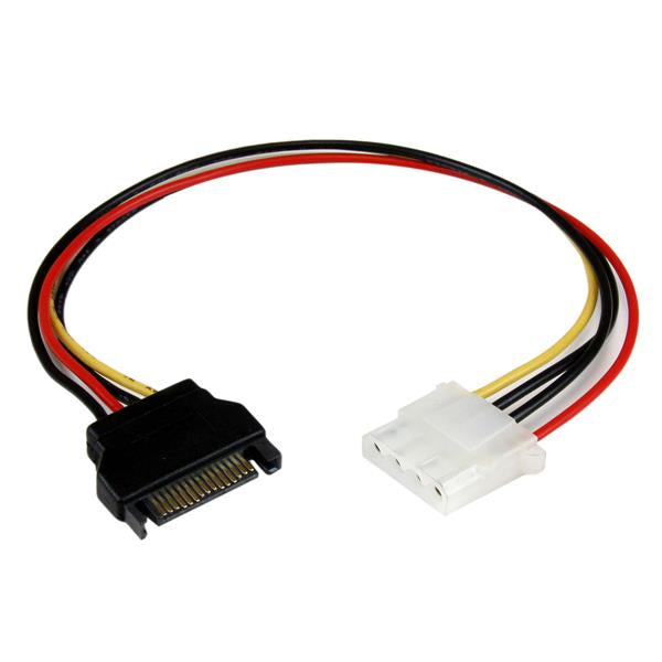 STARTECH CONSIG CABLE 30CM ADAPTADOR MOLEX LP4 CABL A SATA ALIMENTACION CORRIENTE .