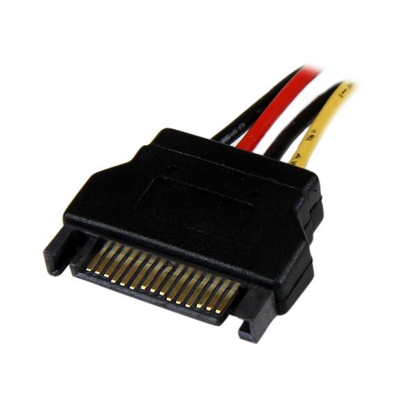 STARTECH CONSIG CABLE 30CM ADAPTADOR MOLEX LP4 CABL A SATA ALIMENTACION CORRIENTE .