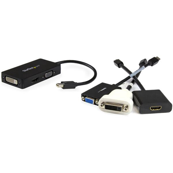 STARTECH CONSIG ADAPTADOR CONVERTIDOR MINI ADAP DISPLAYPORT A VGA DVI HDMI