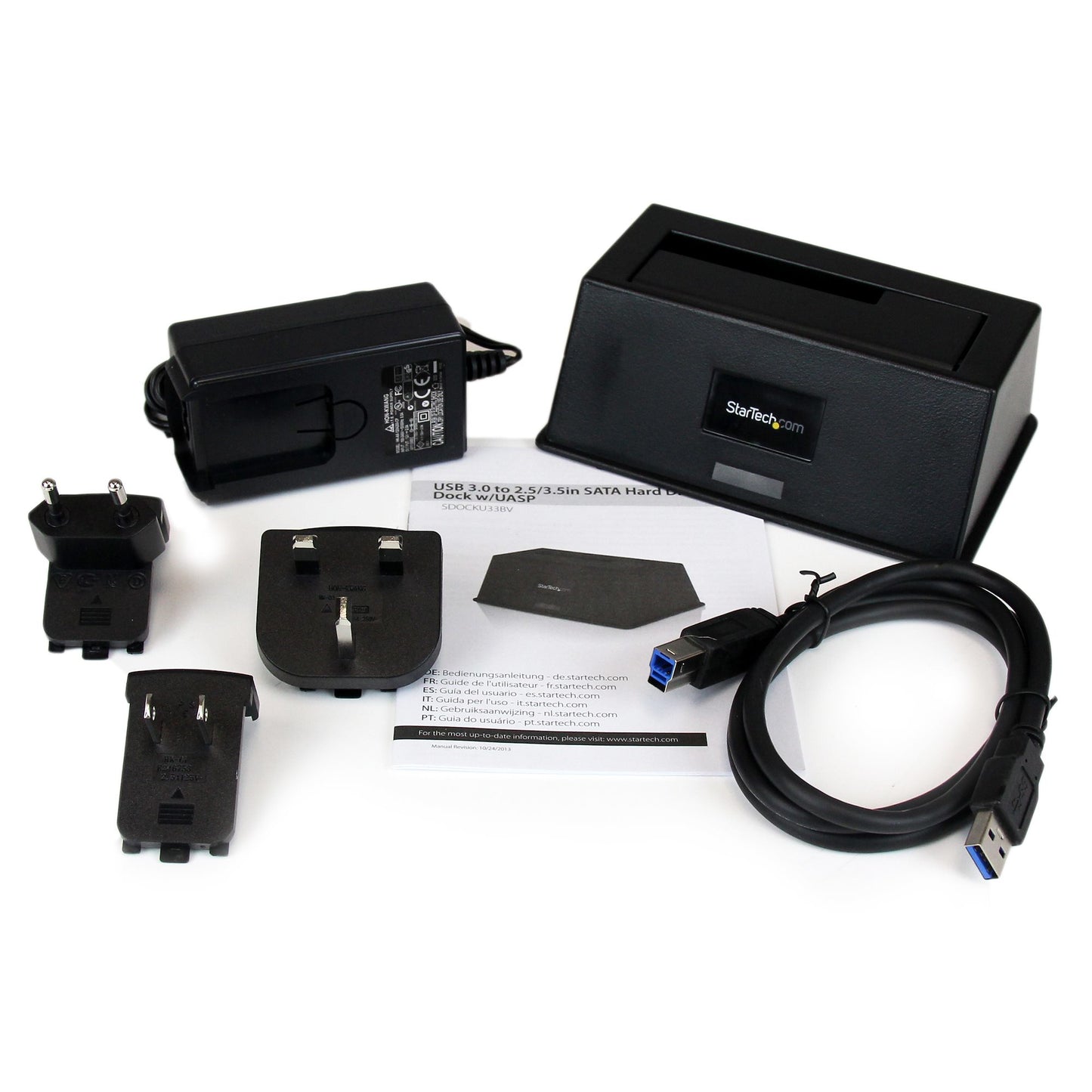 STARTECH CONSIG DOCKING STATION USB 3.0 ENCL UASP PARA DISCO SATA 2.5 3.5